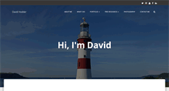 Desktop Screenshot of davidhodder.com